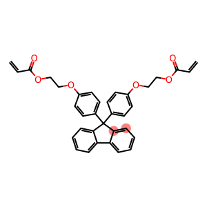 9H-fluorene-9,9-diylbis(benzene-4,1-diyloxyethane-2,1-diyl) bisprop-2-enoate