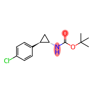 Carbamic acid, N-[(1S,2R)-2-(4-chlorophenyl)cyclopropyl]-, 1,1-dimethylethyl ester