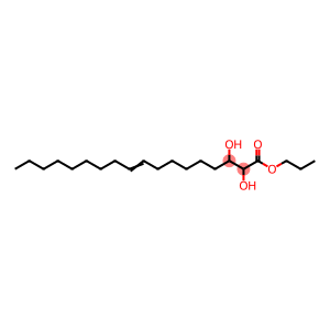 9-Octadecenoic acid, 2,3-dihydroxy-, propyl ester