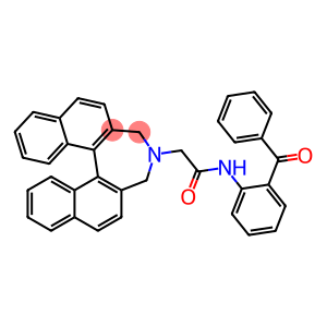 (11bS)-N-(2-Benzoylphenyl)-3,5-dihydro- 4H-Dinaphth[2,1-c:1'',2''-e]azepine-4- acetamide