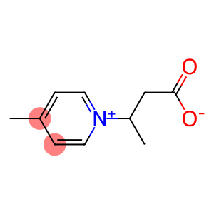 Pyridinium, 1-(2-carboxy-1-methylethyl)-4-methyl-, inner salt (9CI)