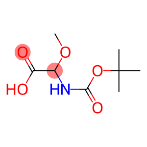 Acetic acid, [[(1,1-dimethylethoxy)carbonyl]amino]methoxy- (9CI)