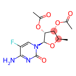 2,3-二乙酰基-5-脱氧-5-氟胞苷