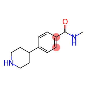 4-(4-甲基氨基羰基苯基)哌啶