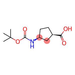 (1S,3S)-3-[(tert-butoxycarbonyl)amino]cyclopentanecarboxylic acid