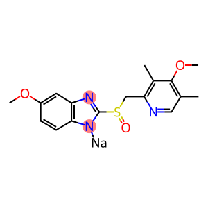 bis[5-methoxy-2-[(4-methoxy-3,5-dimethyl-2-pyridyl)methylsulfinyl]benzimidazol-1-yl]magnesium