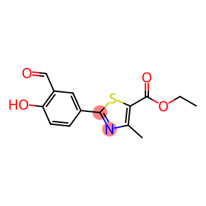 Thiazolecarboxylicacid,2-(3-forMyl-4-hydroxyphenyl)-4-Methyl-,ethylester