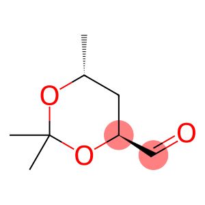 (4S,6R)-2,2,6-trimethyl-1,3-dioxane-4-carbaldehyde