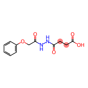 4-oxo-4-[2-(phenoxyacetyl)hydrazinyl]butanoic acid