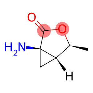 3-Oxabicyclo[3.1.0]hexan-2-one,1-amino-4-methyl-,[1R-(1alpha,4alpha,5alpha)]-(9CI)