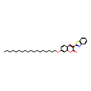 3-(2-BENZOTHIAZOLYL)-7-OCTADECYLOXYCOUMARIN