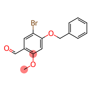 5-Bromo-2-methoxy-4-(phenylmethoxy)benzaldehyde