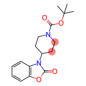 1-Piperidinecarboxylic acid, 4-(2-oxo-3(2H)-benzoxazolyl)-, 1,1-dimethylethyl ester
