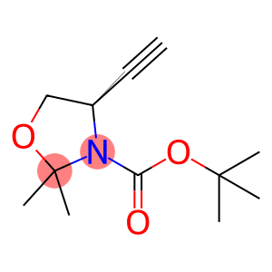 (R)-N-叔丁氧羰基-2,2-二甲基-4-乙炔基唑烷