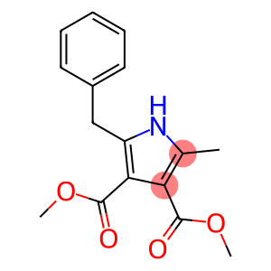 1H-Pyrrole-3,4-dicarboxylic acid, 2-methyl-5-(phenylmethyl)-, dimethyl  ester