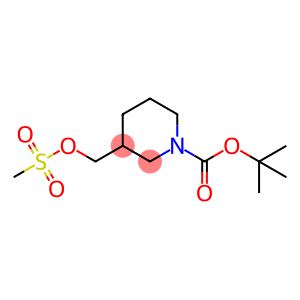 3-(methylsulfonyloxymethyl)-1-piperidinecarboxylic acid tert-butyl ester