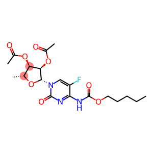 5'-deoxy-5-fluoro-N-[(pentyloxy)carbonyl]cytidine 2',3'-diacetate
