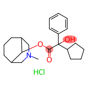 N-甲基-3-氮杂双环[3,3,1]壬-9-基苯基环戊基羟基乙酸酯盐酸盐
