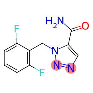 1H-1,2,3-Triazole-5-carboxamide, 1-[(2,6-difluorophenyl)methyl]-