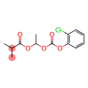 Propanoic acid, 2-methyl-, 1-[[(2-chlorophenoxy)carbonyl]oxy]ethyl ester