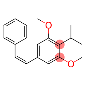 Benzene, 1,3-dimethoxy-2-(1-methylethyl)-5-[(1Z)-2-phenylethenyl]-