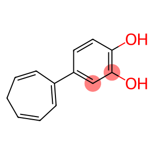 Pyrocatechol, 4-(1,3,6-cycloheptatrien-1-yl)- (8CI)