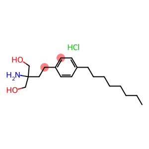 2-(4-octylphenylethyl)-2-aminopropane-1,3-diol HCL