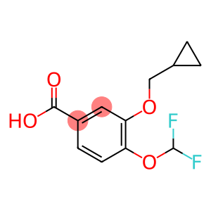 benzoic acid, 3-(cyclopropylmethoxy)-4-(difluoromethoxy)-