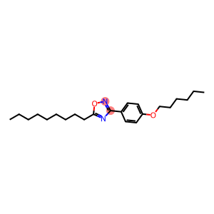 3-[4-(hexyloxy)phenyl]-5-nonyl-1,2,4-oxadiazole