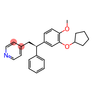 4-(2-(3-(Cyclopentyloxy)-4-methoxyphenyl)-2-phenylethyl)pyridine