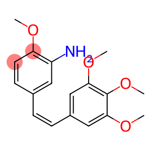 (Z)-3, 4, 5, 4'-四甲氧基-3'-氨基二苯乙烯