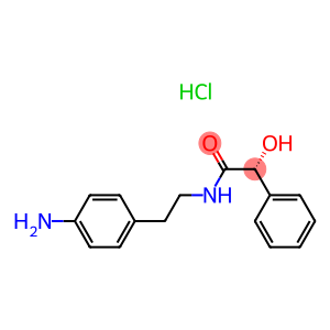 Benzeneacetamide, N-[2-(4-aminophenyl)ethyl]-α-hydroxy-, (αR)-