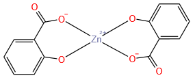 Zinc,bis(2-hydroxybenzoato-O1,O2)-,(T-4)-