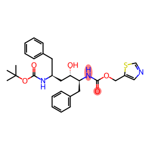 (2S, 3S, 5S)-5-(T-Butyloxycarbonylamino)-2- (N- ( (5-Thiazolyl)-Methoxycarbonyl) Amino)-1,6-Diphenhydroxyhexane