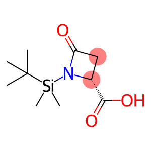 2-Azetidinecarboxylic acid, 1-[(1,1-dimethylethyl)dimethylsilyl]-4-oxo-, (2R)-