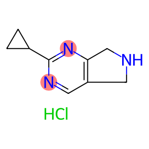 2-Cyclopropyl-6,7-dihydro-5H-pyrrolo[3,4-d]pyriMidine hydrochloride