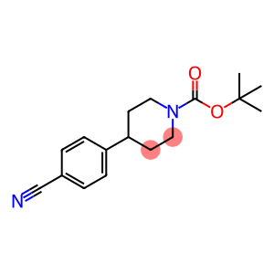 1-Piperidinecarboxylic acid, 4-(4-cyanophenyl)-, 1,1-dimethylethyl ester