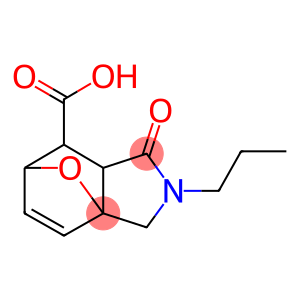 4-oxo-3-propyl-10-oxa-3-azatricyclo[5.2.1.0~1,5~]dec-8-ene-6-carboxylic acid
