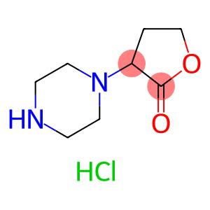 3-(piperazin-1-yl)oxolan-2-one dihydrochloride