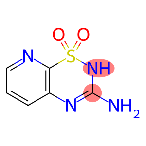 2H-Pyrido[3,2-e]-1,2,4-thiadiazin-3-amine,1,1-dioxide(9CI)