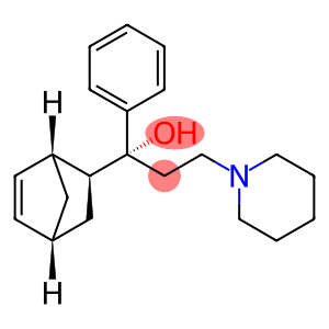 1-Piperidinepropanol, α-bicyclo[2.2.1]hept-5-en-2-yl-α-phenyl-, [1α,2α(R*),4α]-