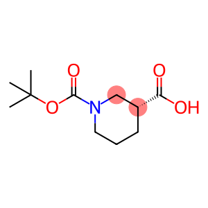 (R)-N-叔丁氧羰基-3-哌啶甲酸