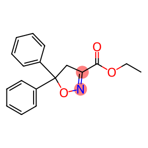 Ethyl5,5-diphenyl-2-isoxazoline-3-carboxylate
