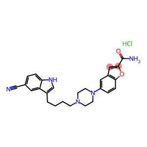 盐酸维拉佐酮, 一种 5-HT1A受体部分激动剂