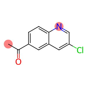 1-(3-CHLOROQUINOLIN-6-YL)ETHANONE