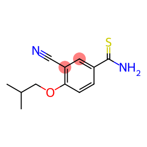 3-Cyano-4-isobutyloxyhthiobenzamide