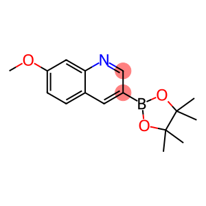 (7-METHOXYQUINOLIN-3-YL)BORONIC ACID PINACOL ESTER