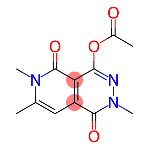 (4,8,9-trimethyl-5,10-dioxo-3,4,9-triazabicyclo[4.4.0]deca-2,7,11-trie n-2-yl) acetate