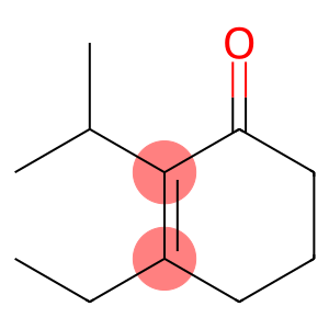 2-Cyclohexen-1-one, 3-ethyl-2-(1-methylethyl)-
