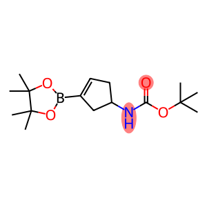 tert-butyl (3-(4,4,5,5-tetramethyl-1,3,2-dioxaborolan-2-yl)cyclopent-3-en-1-yl)carbamate